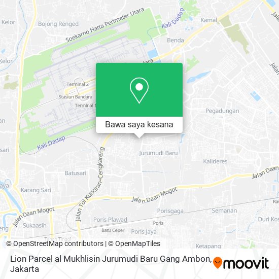 Peta Lion Parcel al Mukhlisin Jurumudi Baru Gang Ambon