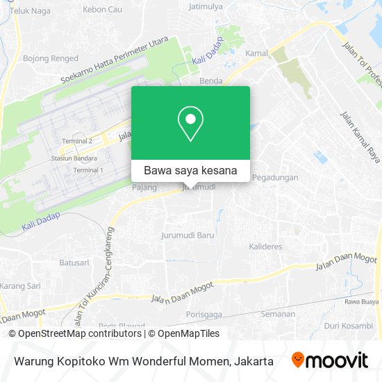Peta Warung Kopitoko Wm Wonderful Momen