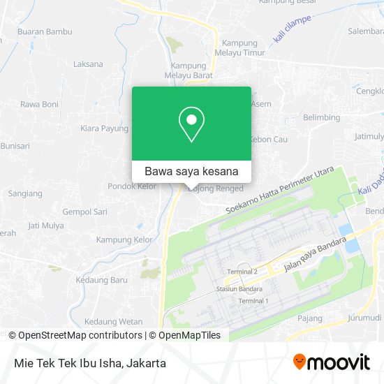 Peta Mie Tek Tek Ibu Isha
