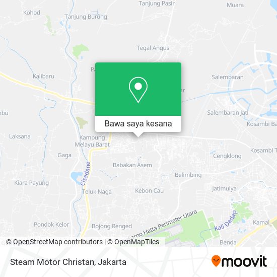 Peta Steam Motor Christan