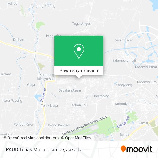 Peta PAUD Tunas Mulia Cilampe