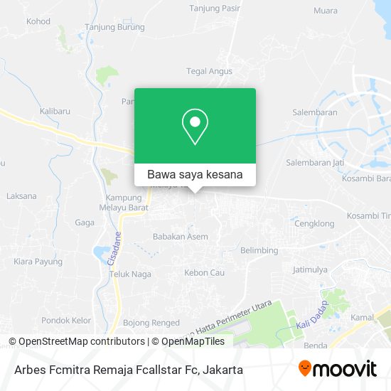 Peta Arbes Fcmitra Remaja Fcallstar Fc