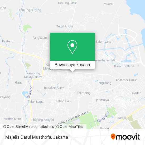 Peta Majelis Darul Musthofa