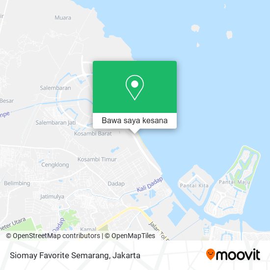 Peta Siomay Favorite Semarang