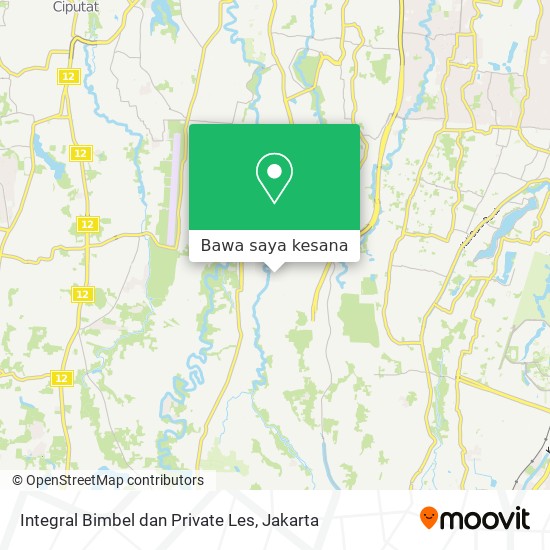 Peta Integral Bimbel dan Private Les