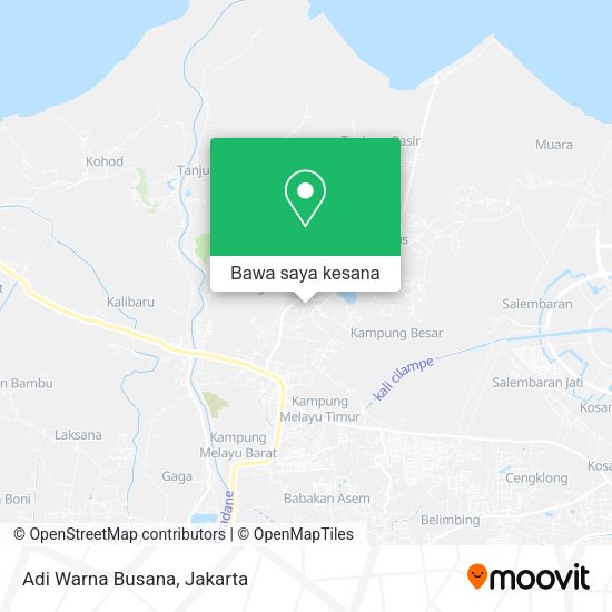 Peta Adi Warna Busana