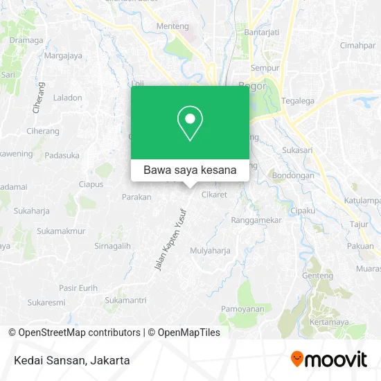 Peta Kedai Sansan