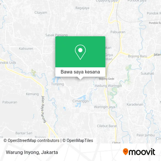 Peta Warung Inyong