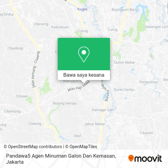 Peta Pandawa5 Agen Minuman Galon Dan Kemasan