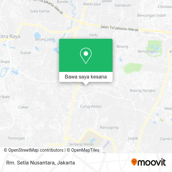 Peta Rm. Setia Nusantara