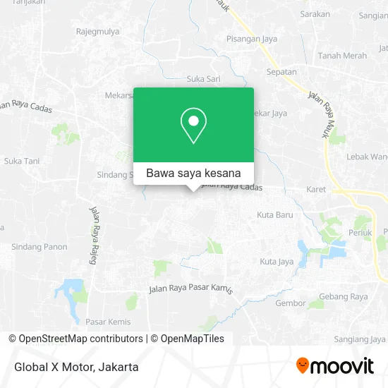 Peta Global X Motor