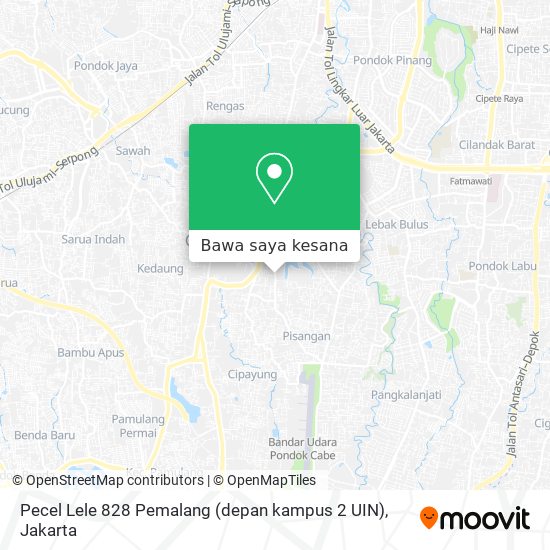 Peta Pecel Lele 828 Pemalang (depan kampus 2 UIN)