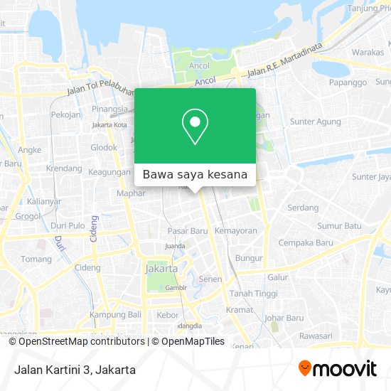 Peta Jalan Kartini 3