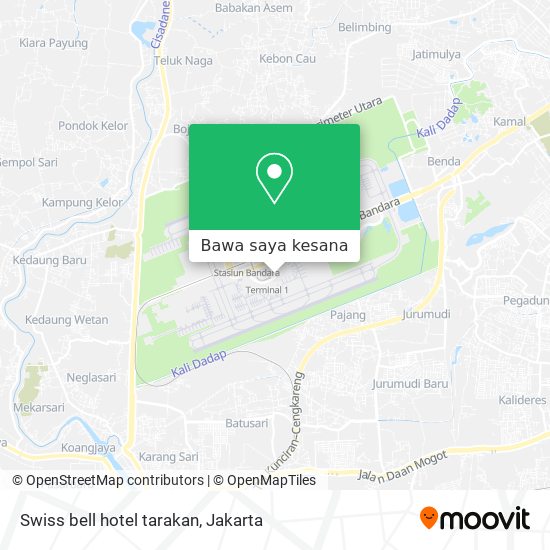 Peta Swiss bell hotel tarakan