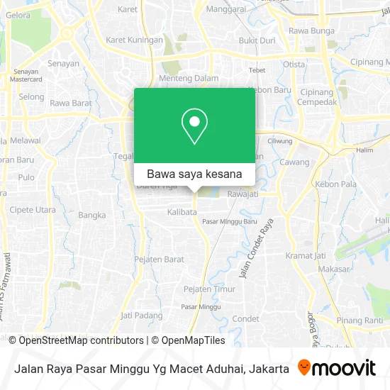 Jalan Raya Pasar Cara ke Jalan Raya Pasar Minggu Yg Macet Aduhai di Jakarta Selatan ...