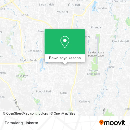 Peta Pamulang