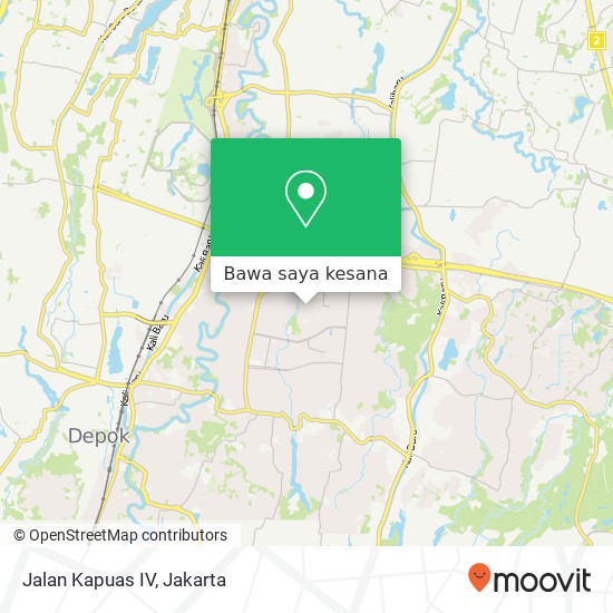 Peta Jalan Kapuas IV