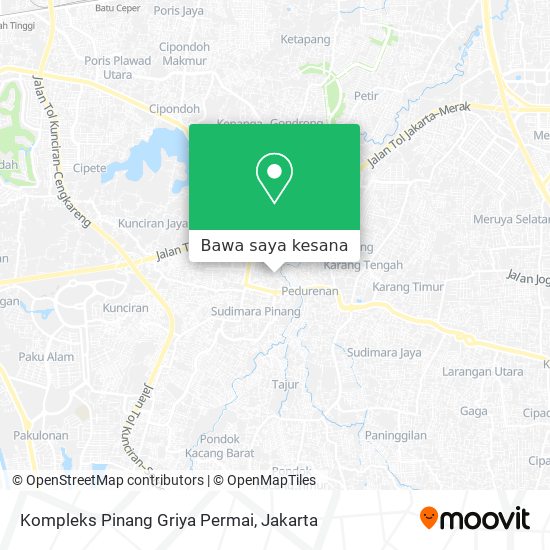 Peta Kompleks Pinang Griya Permai