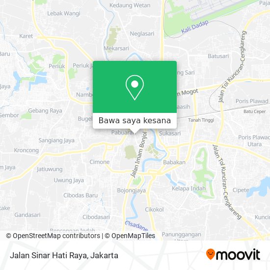 Peta Jalan Sinar Hati Raya