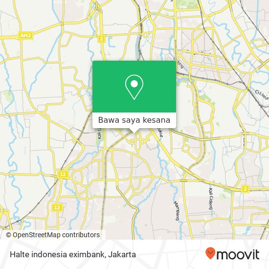 Peta Halte indonesia eximbank