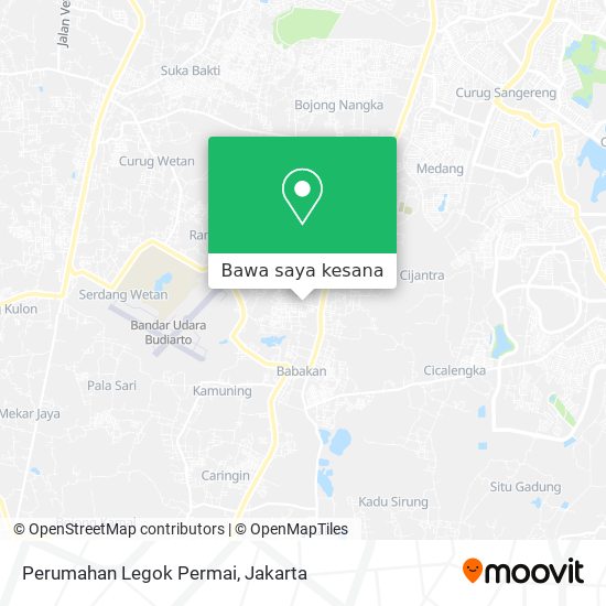 Peta Perumahan Legok Permai
