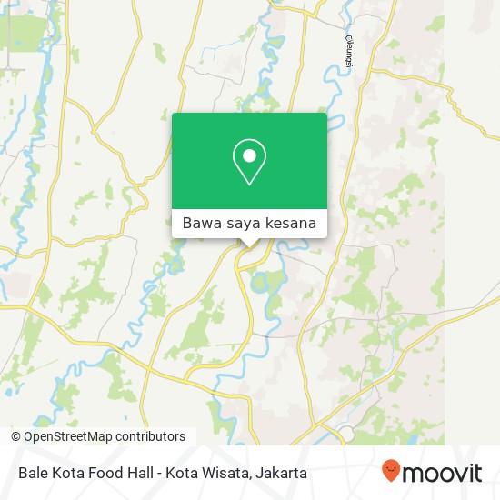 Peta Bale Kota Food Hall - Kota Wisata