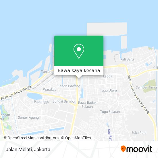 Peta Jalan Melati