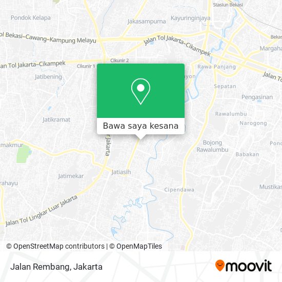 Peta Jalan Rembang