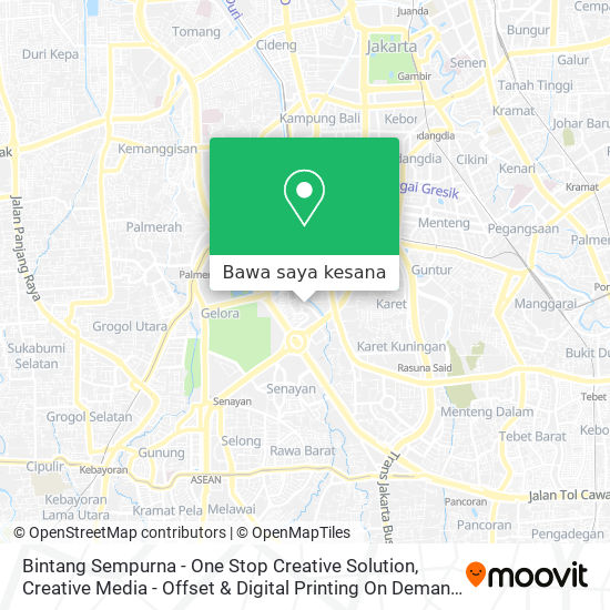 Peta Bintang Sempurna - One Stop Creative Solution, Creative Media - Offset & Digital Printing On Demand