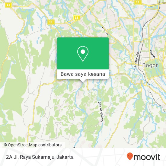 Peta 2A Jl. Raya Sukamaju