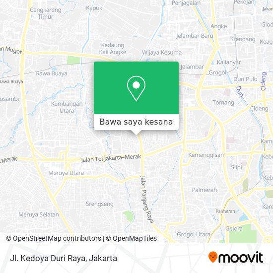 Peta Jl. Kedoya Duri Raya