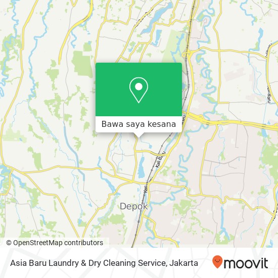 Peta Asia Baru Laundry & Dry Cleaning Service