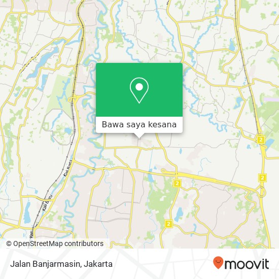 Peta Jalan Banjarmasin