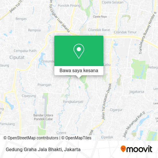 Peta Gedung Graha Jala Bhakti