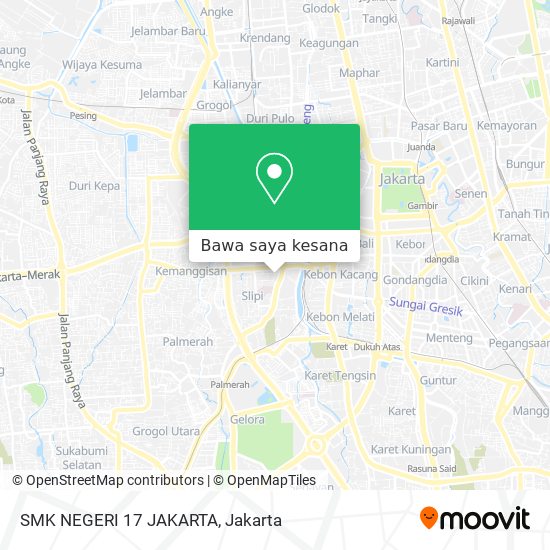 Peta SMK NEGERI 17 JAKARTA