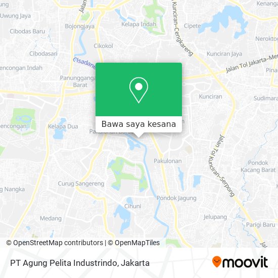 Peta PT Agung Pelita Industrindo