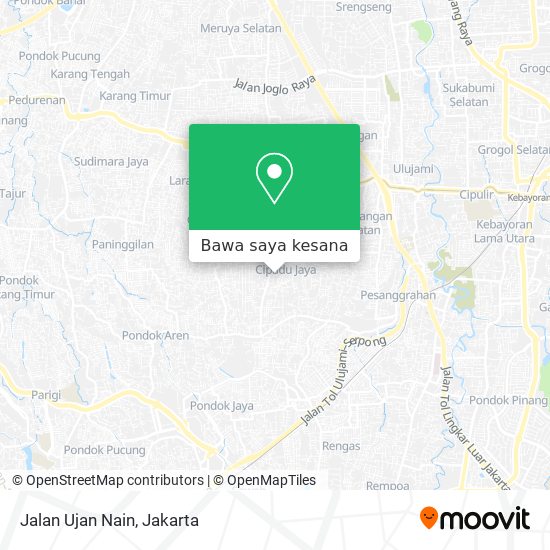 Peta Jalan Ujan Nain