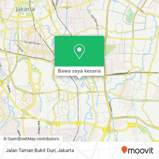 Peta Jalan Taman Bukit Duri