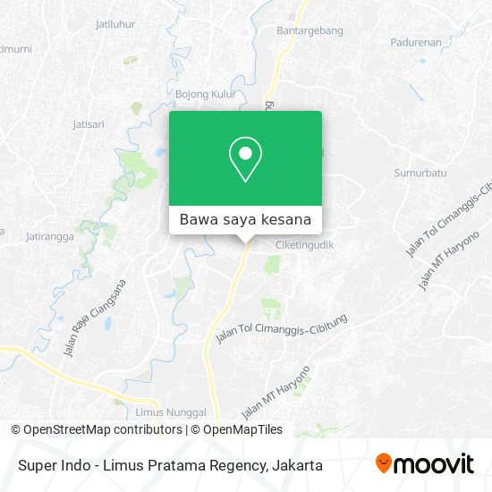 Peta Super Indo - Limus Pratama Regency