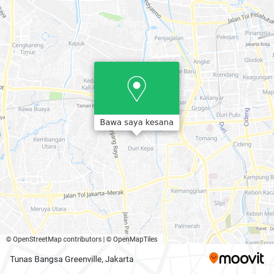 Peta Tunas Bangsa Greenville