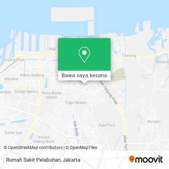 Peta Rumah Sakit Pelabuhan