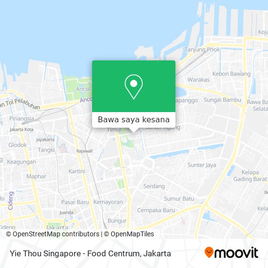 Peta Yie Thou Singapore - Food Centrum