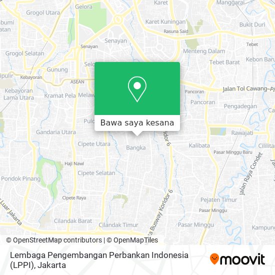 Peta Lembaga Pengembangan Perbankan Indonesia (LPPI)