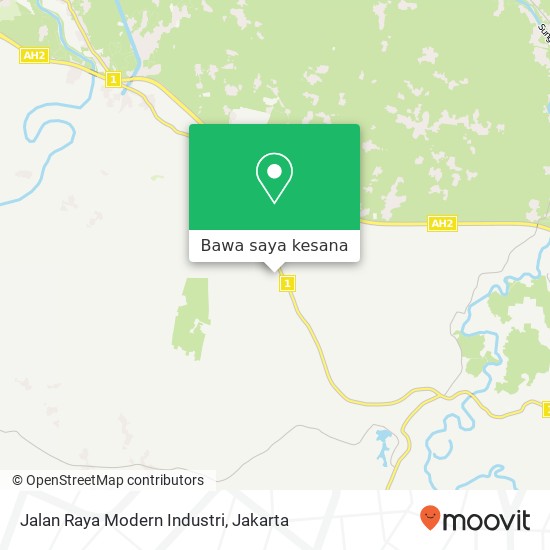 Peta Jalan Raya Modern Industri