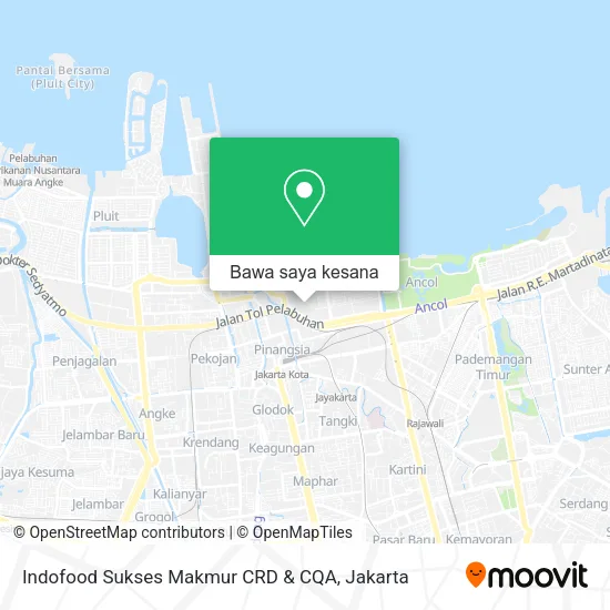 Peta Indofood Sukses Makmur CRD & CQA
