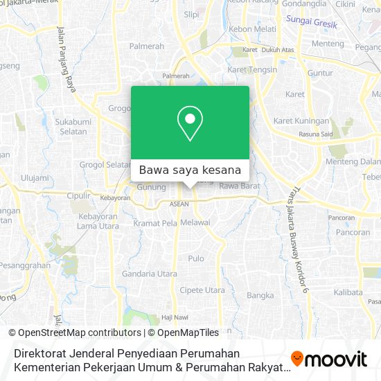 Peta Direktorat Jenderal Penyediaan Perumahan Kementerian Pekerjaan Umum & Perumahan Rakyat