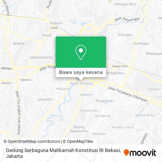 Cara Ke Gedung Serbaguna Mahkamah Konstitusi Ri Bekasi Di Kota Bekasi Menggunakan Bis Lrt Atau 8635