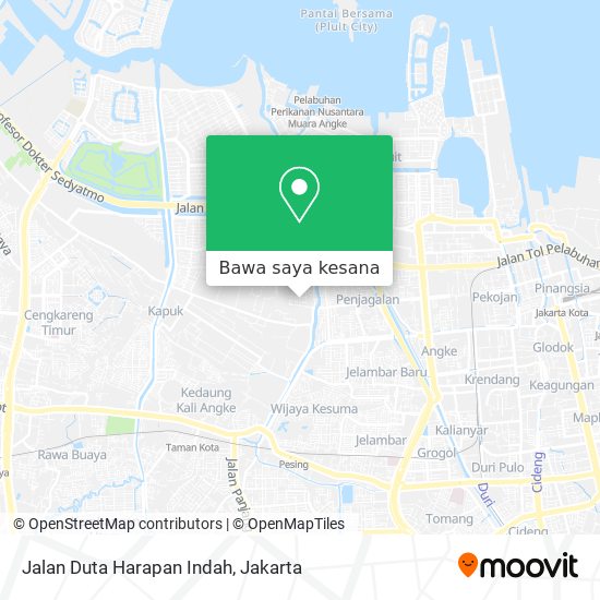 Peta Jalan Duta Harapan Indah