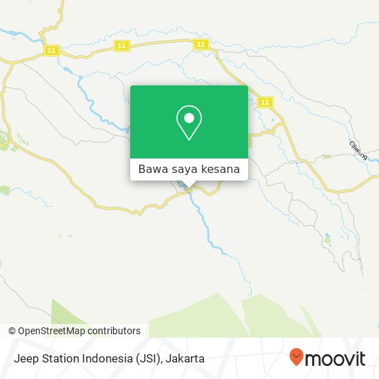 Peta Jeep Station Indonesia (JSI)