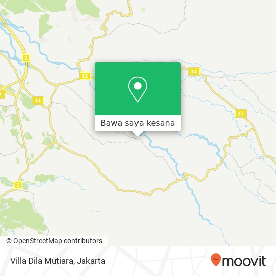 Peta Villa Dila Mutiara